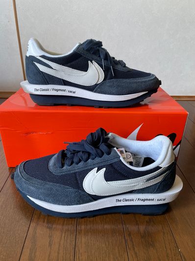 Fragment × sacai × Nike LD Waffle "Blackended Blue"