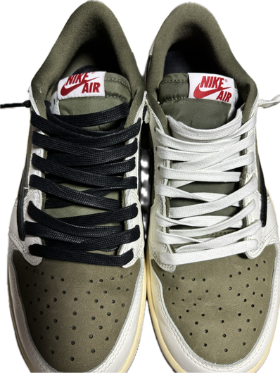 Travis Scott × Nike Air Jordan 1 Low OG SP "Reverse Olive"