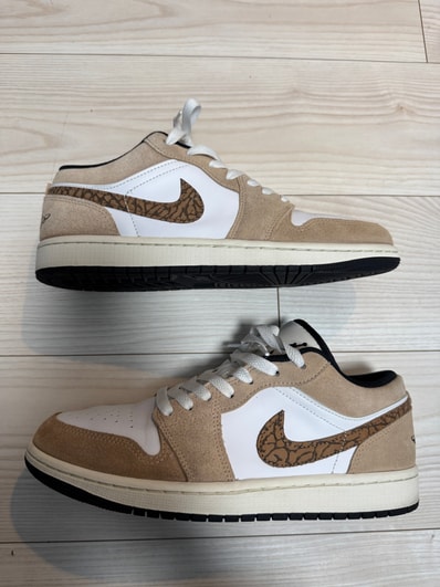 Nike Air Jordan 1 Low SE "Brown Elephant/Safari"