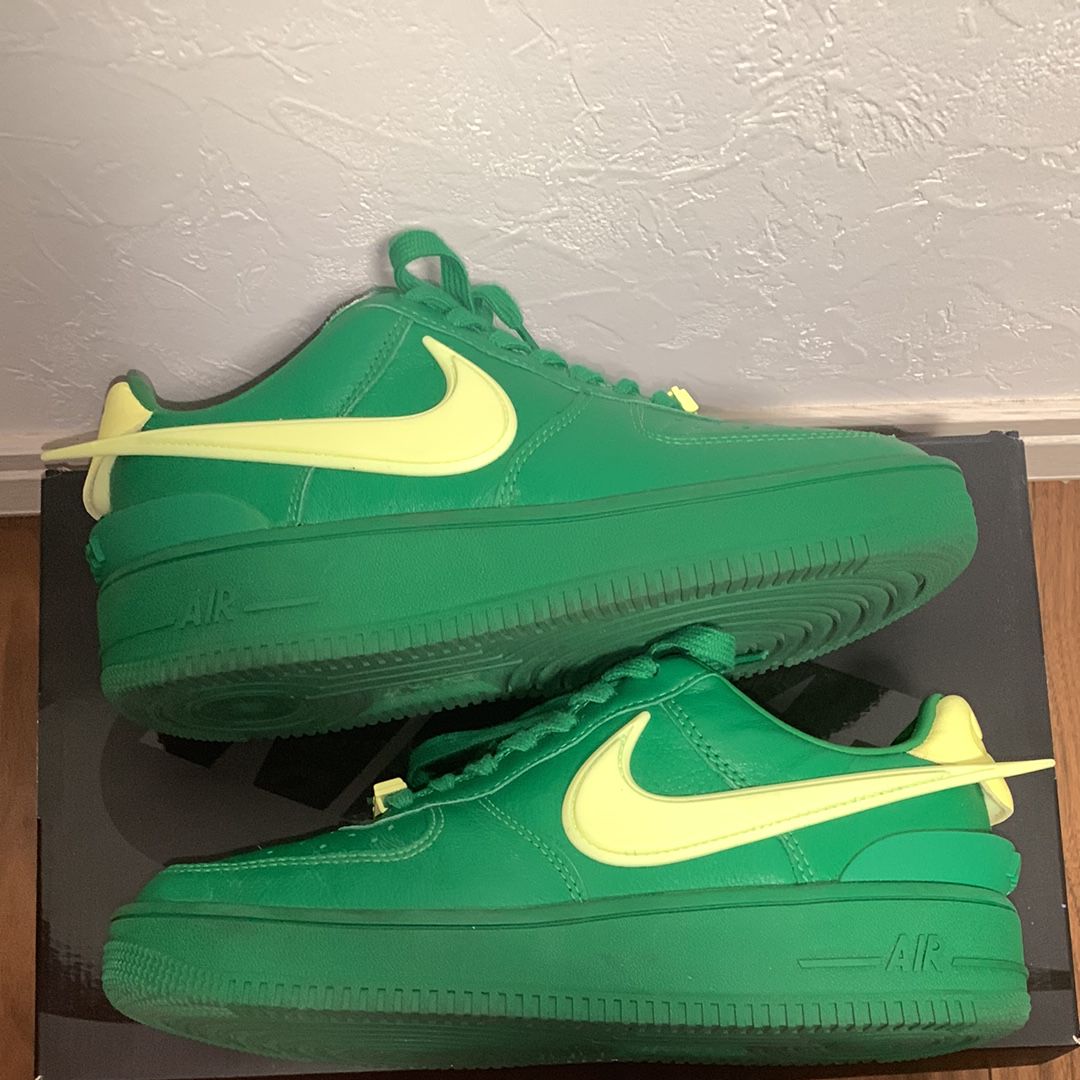 AMBUSH × Nike Air Force 1 Low "Pine Green and Citron"