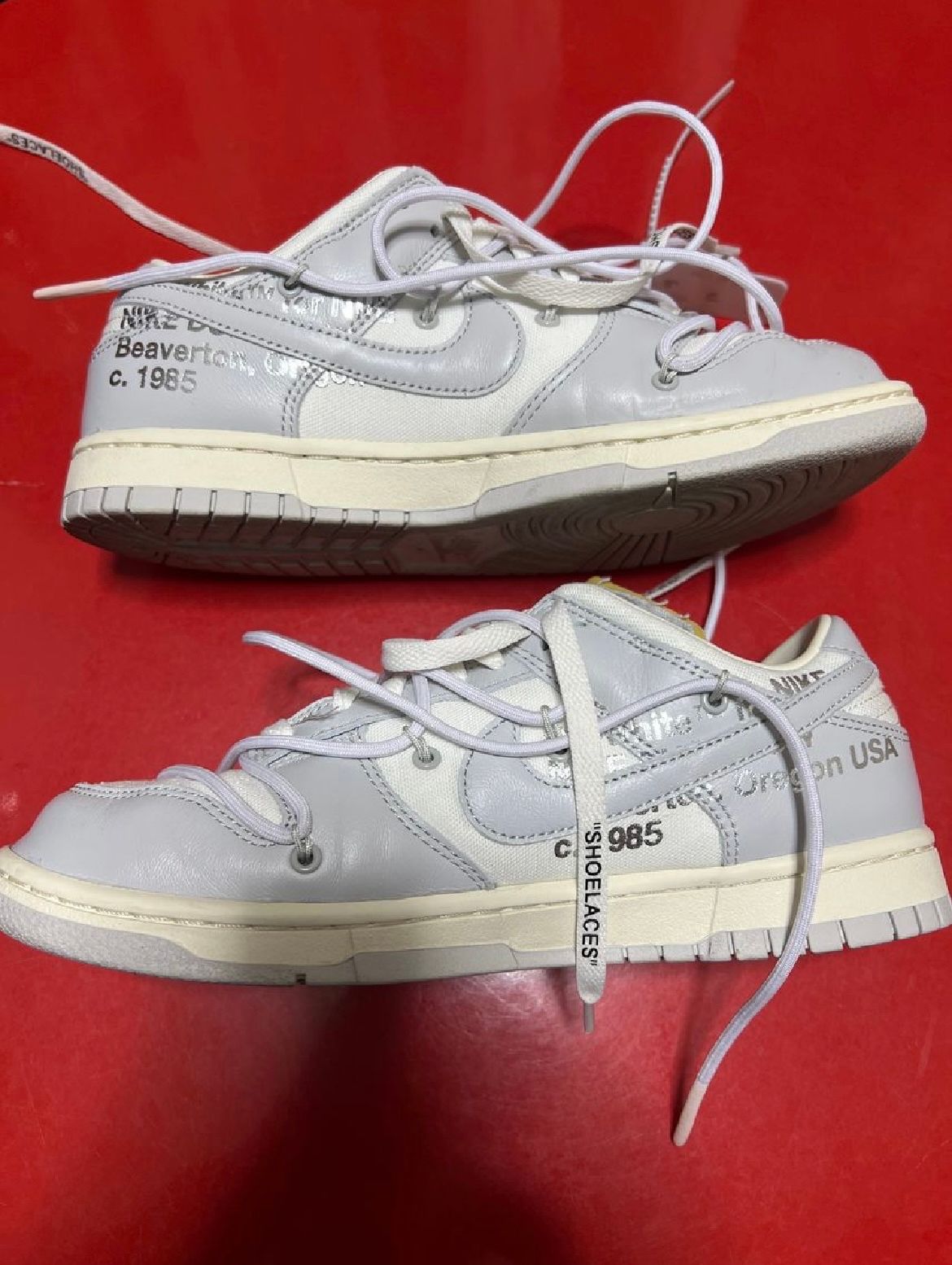 Off-White × Nike Dunk Low 1 of 50 "Lot.49"