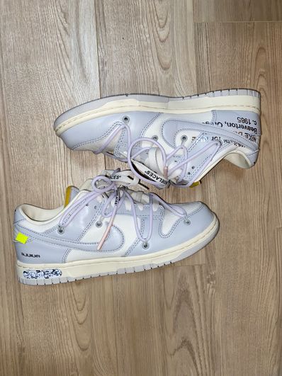 Off-White × Nike Dunk Low 1 of 50 "Lot.49"