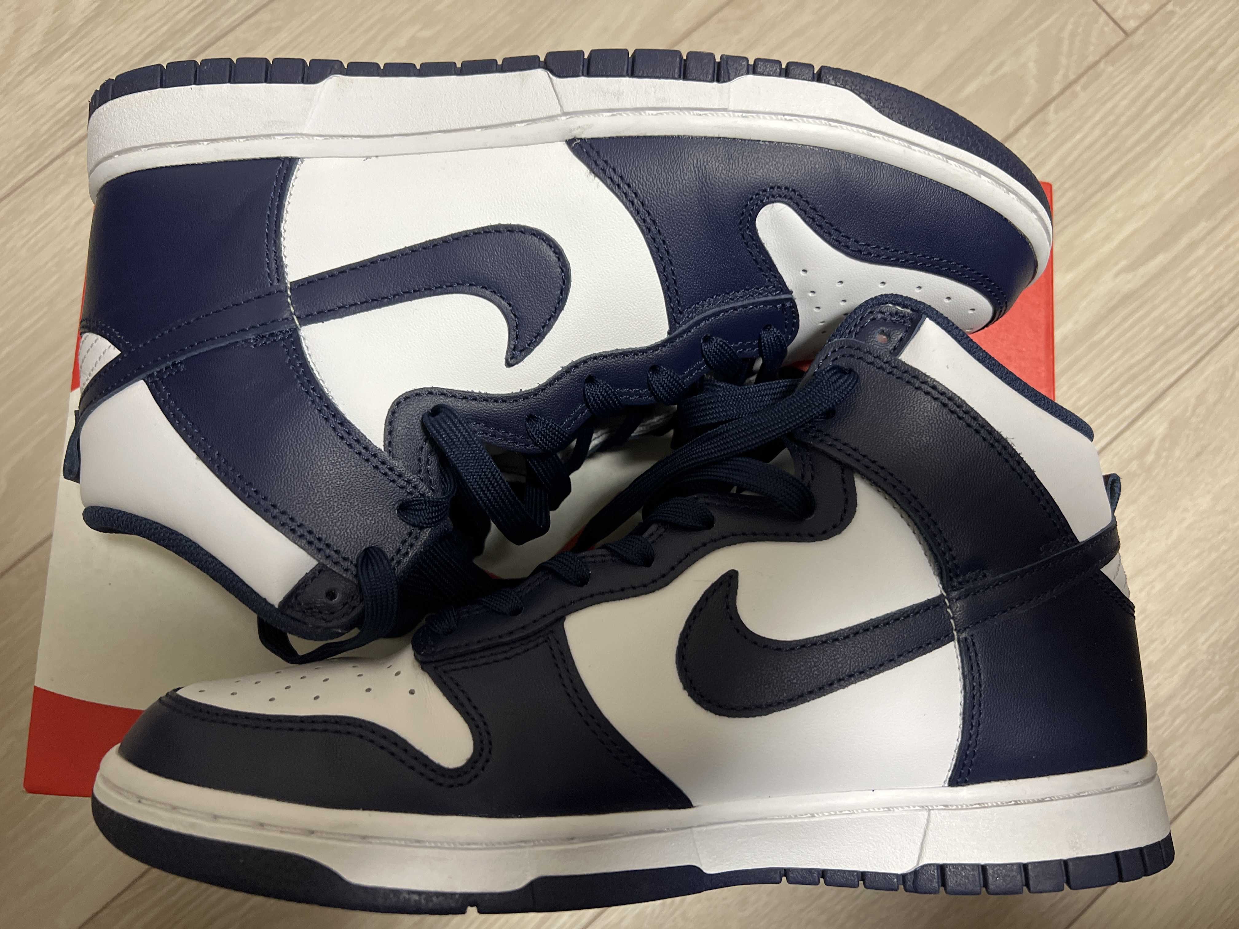 Nike Dunk High "Championship Navy"