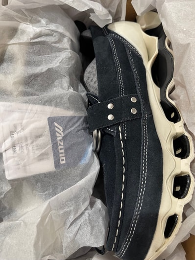 SETSUMASA KOBAYASHI × Mizuno Wave Prophecy Ring Moc "Black/Light Grey"