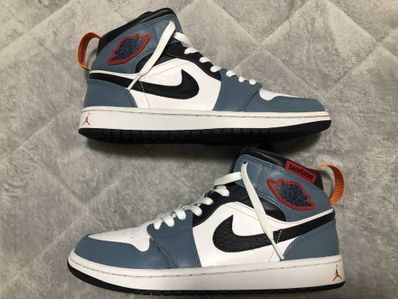 FACETASM × Nike Air Jordan 1 Mid "White/Navy"
