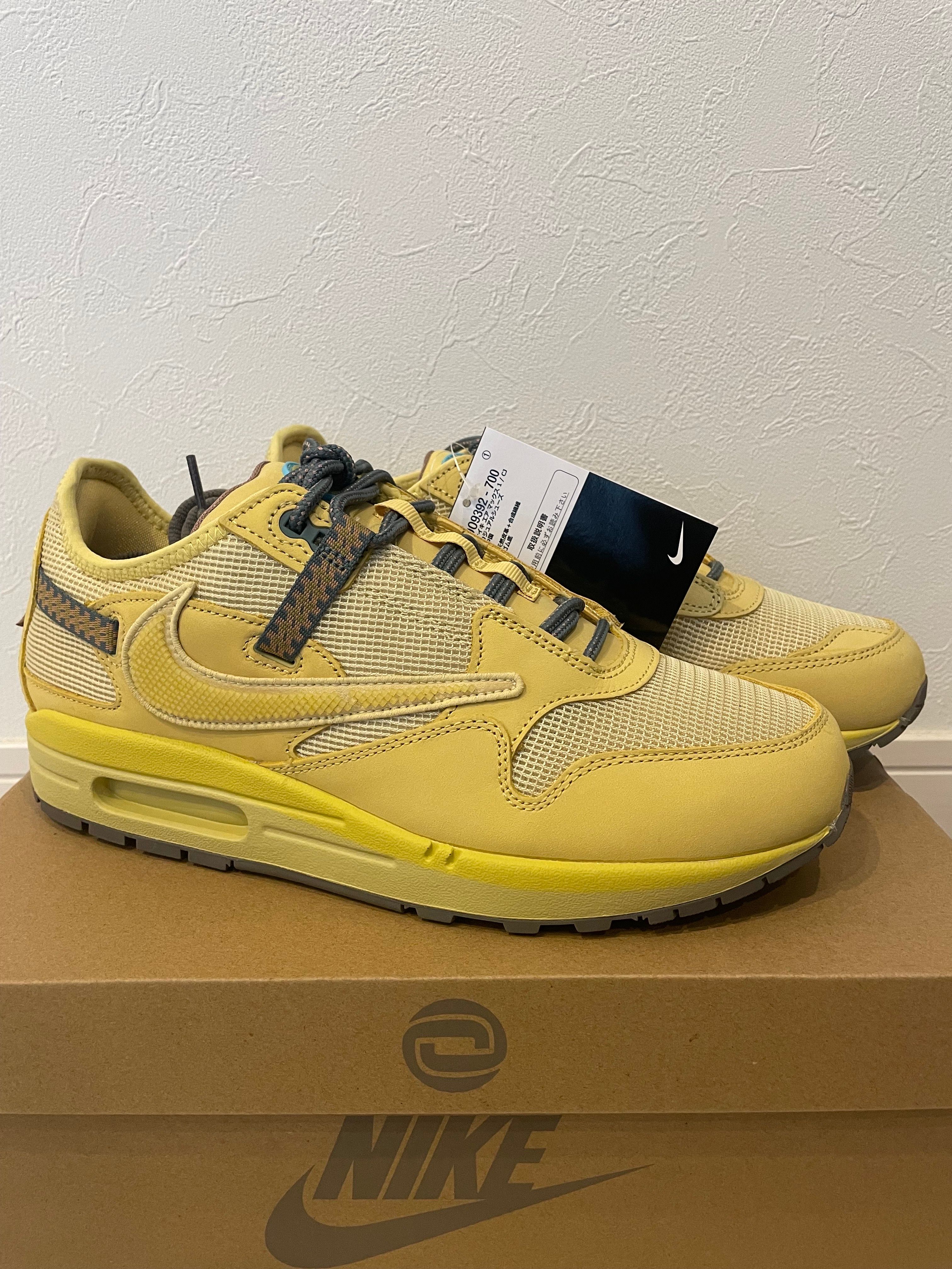 Travis Scott × Nike Air Max 1 "CACT.US Gold"