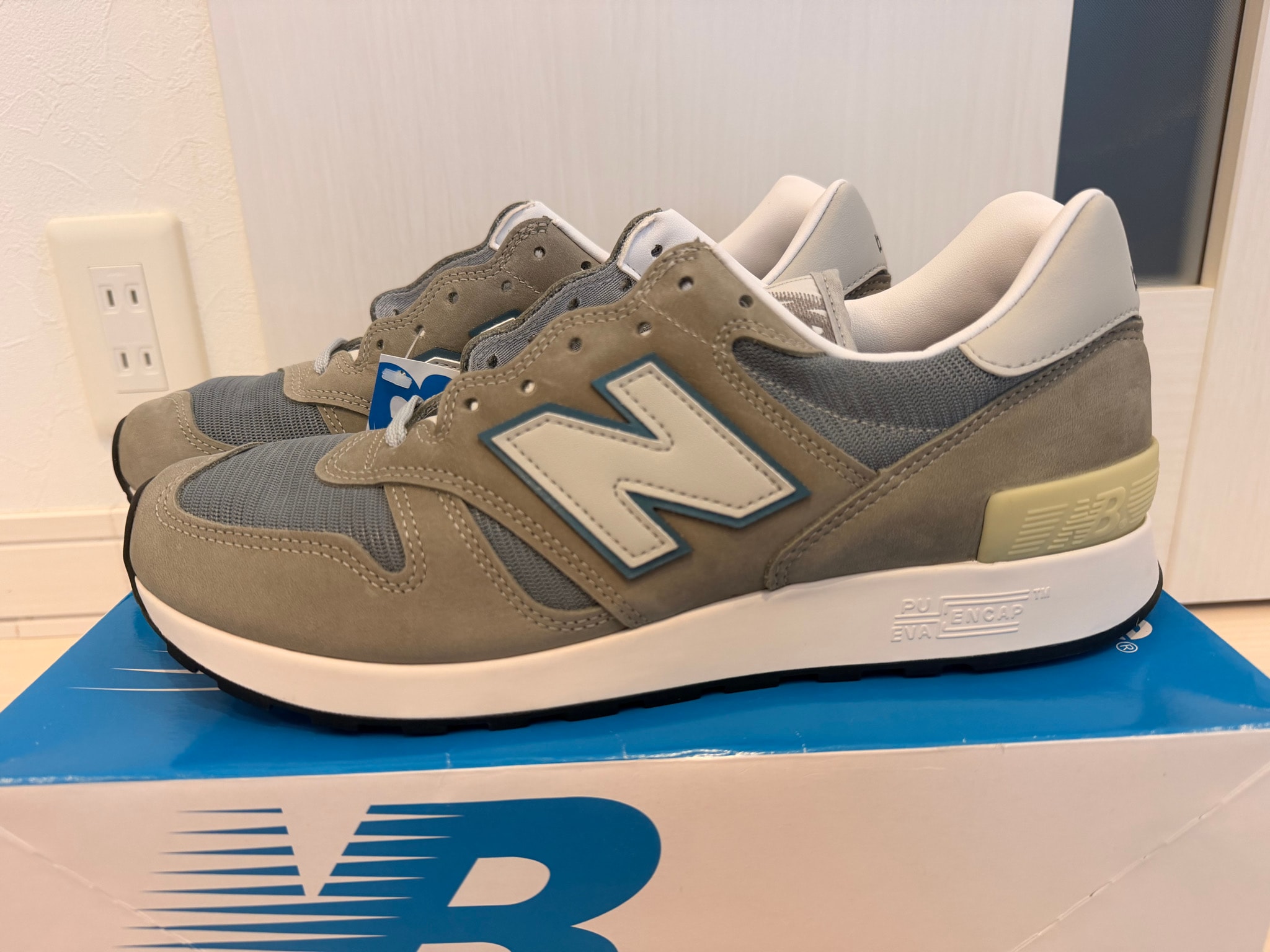 New Balance 1300JP Made in USA "Mirage Gray/Monument/Silver Birch" (2025)