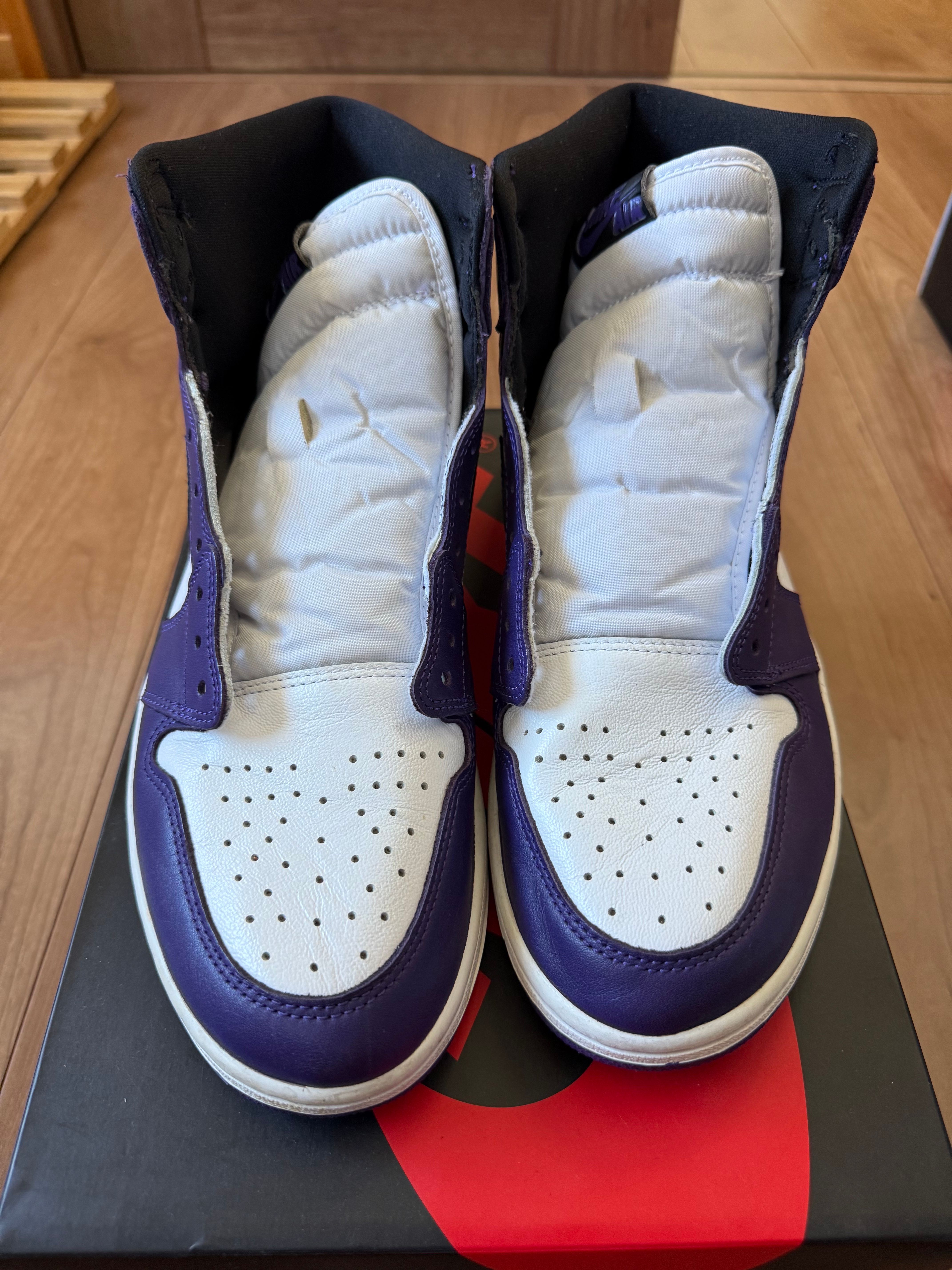 Nike Air Jordan 1 Retro High OG "Court Purple White/Black" (2020)