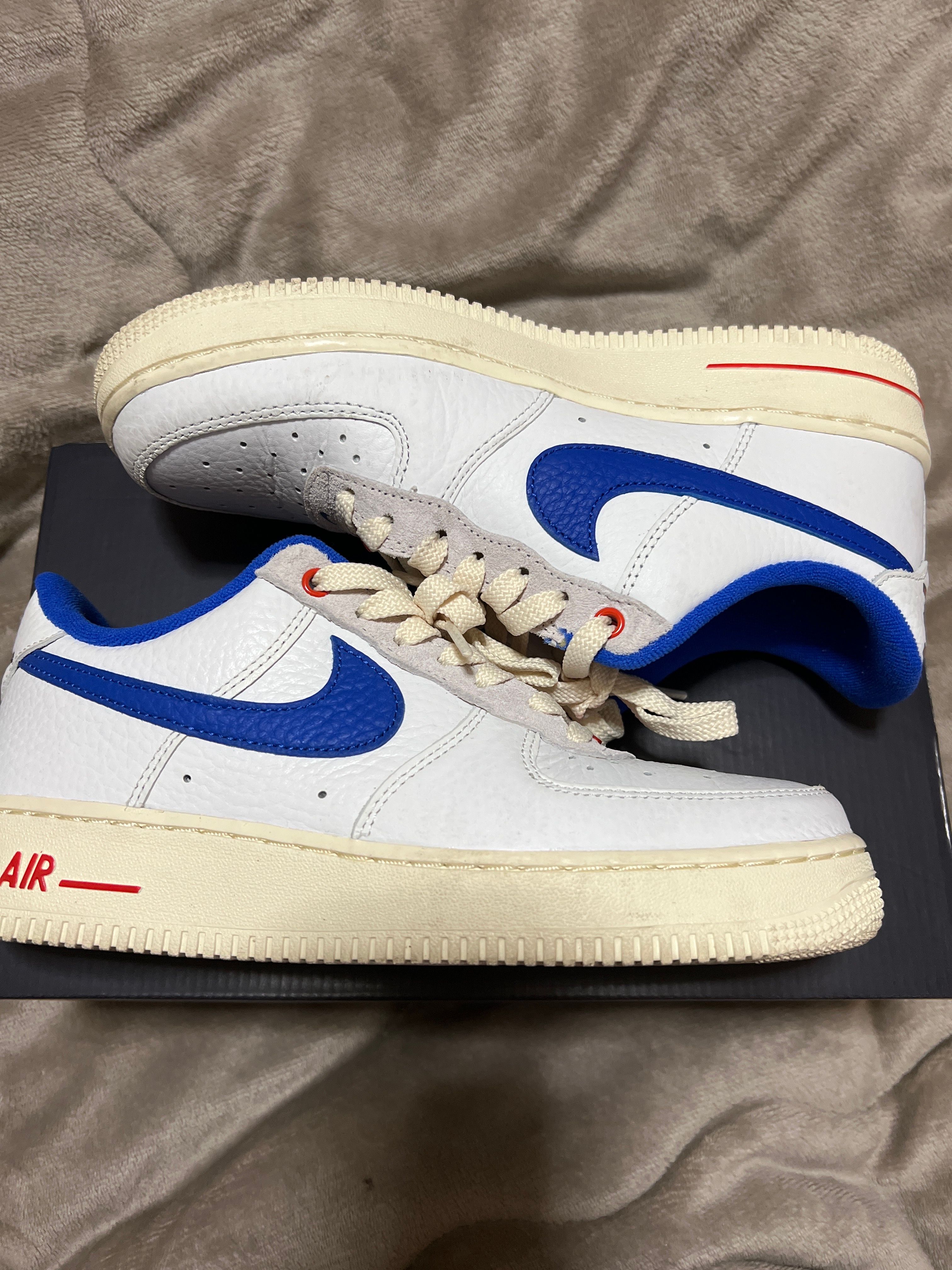 Nike Women's Air Force 1 Low Command Force "White/Blue"