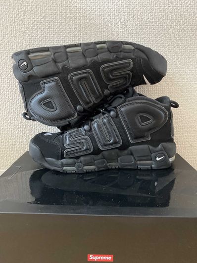 Supreme × Nike Air More Uptempo "Black"