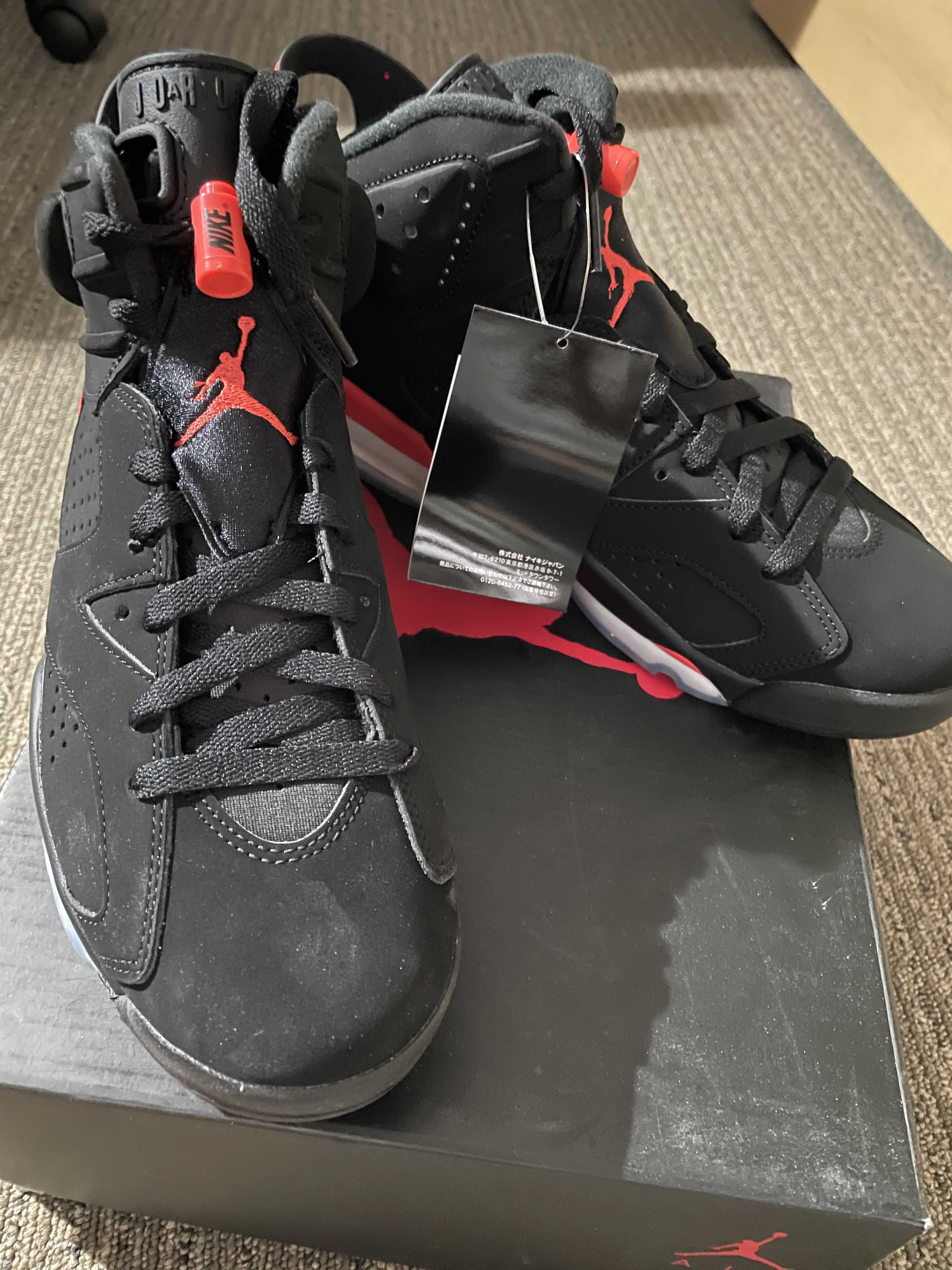 Nike Air Jordan 6 Retro OG "Black/Infrared"