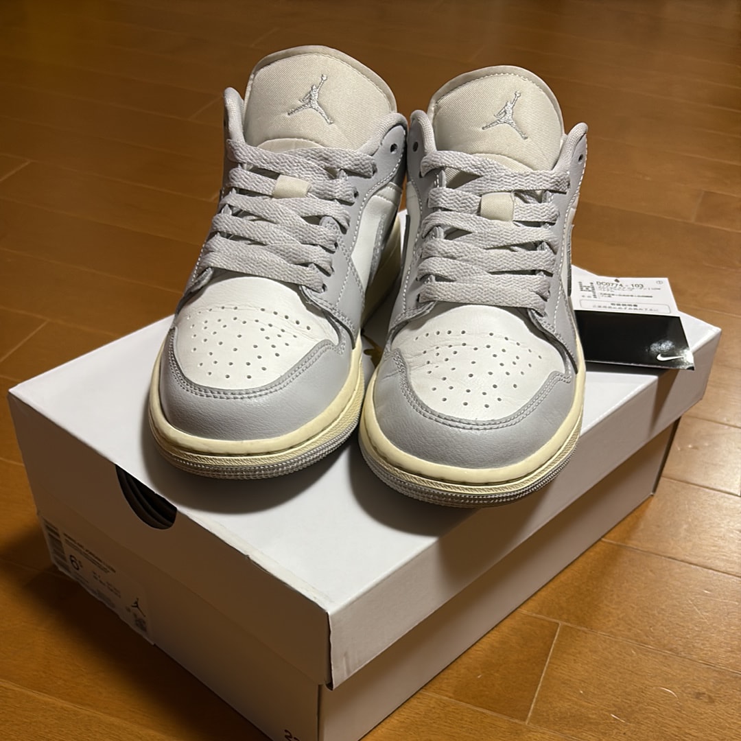 Nike Women's Air Jordan 1 Low "Sail/Coconut Milk/Neutral Grey"