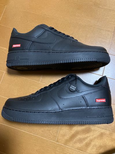 Supreme × Nike Air Force 1 Low "Black"