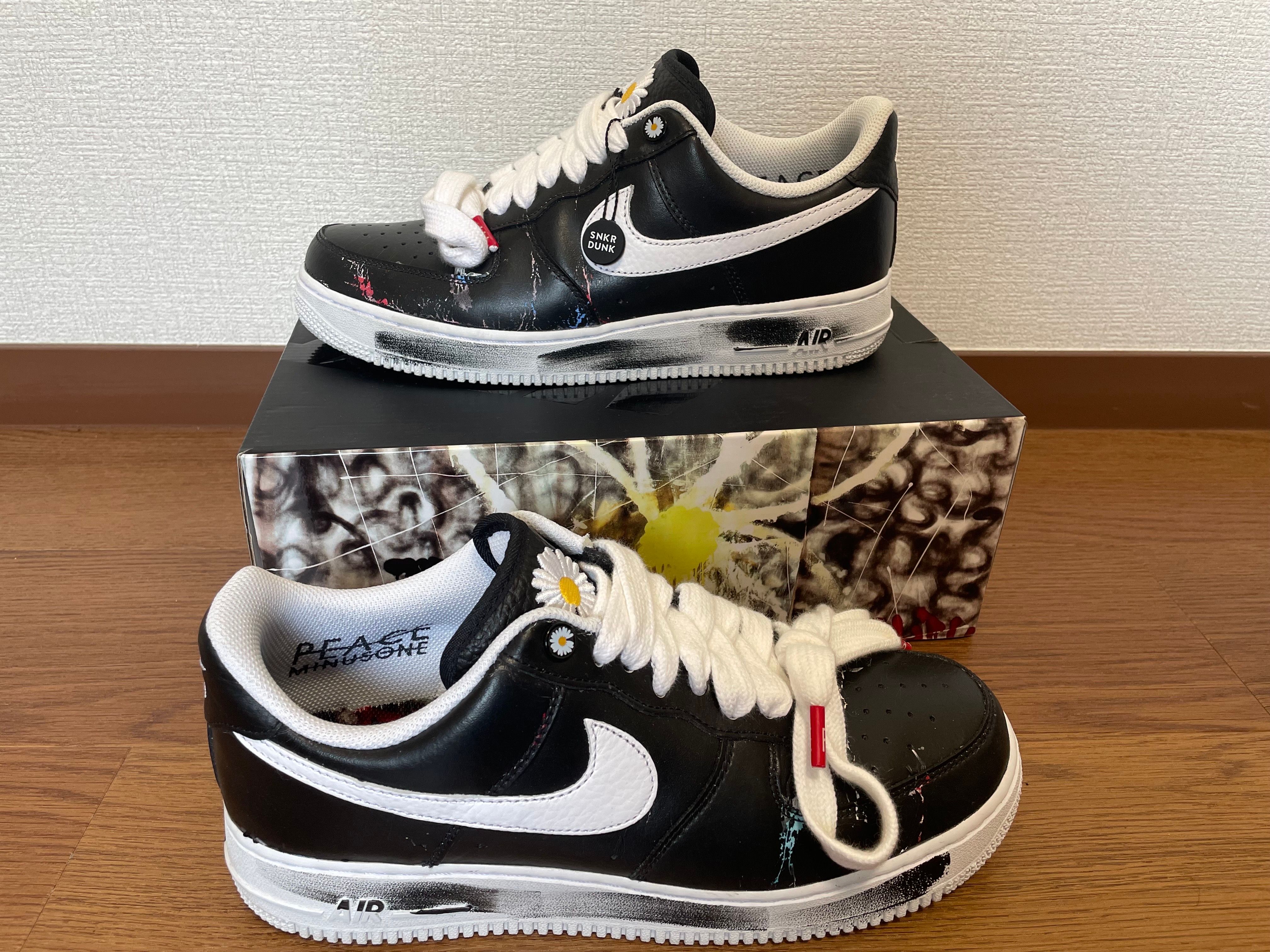 PEACEMINUSONE × Nike Air Force 1 Low Para Noise "Black" / G-DRAGON