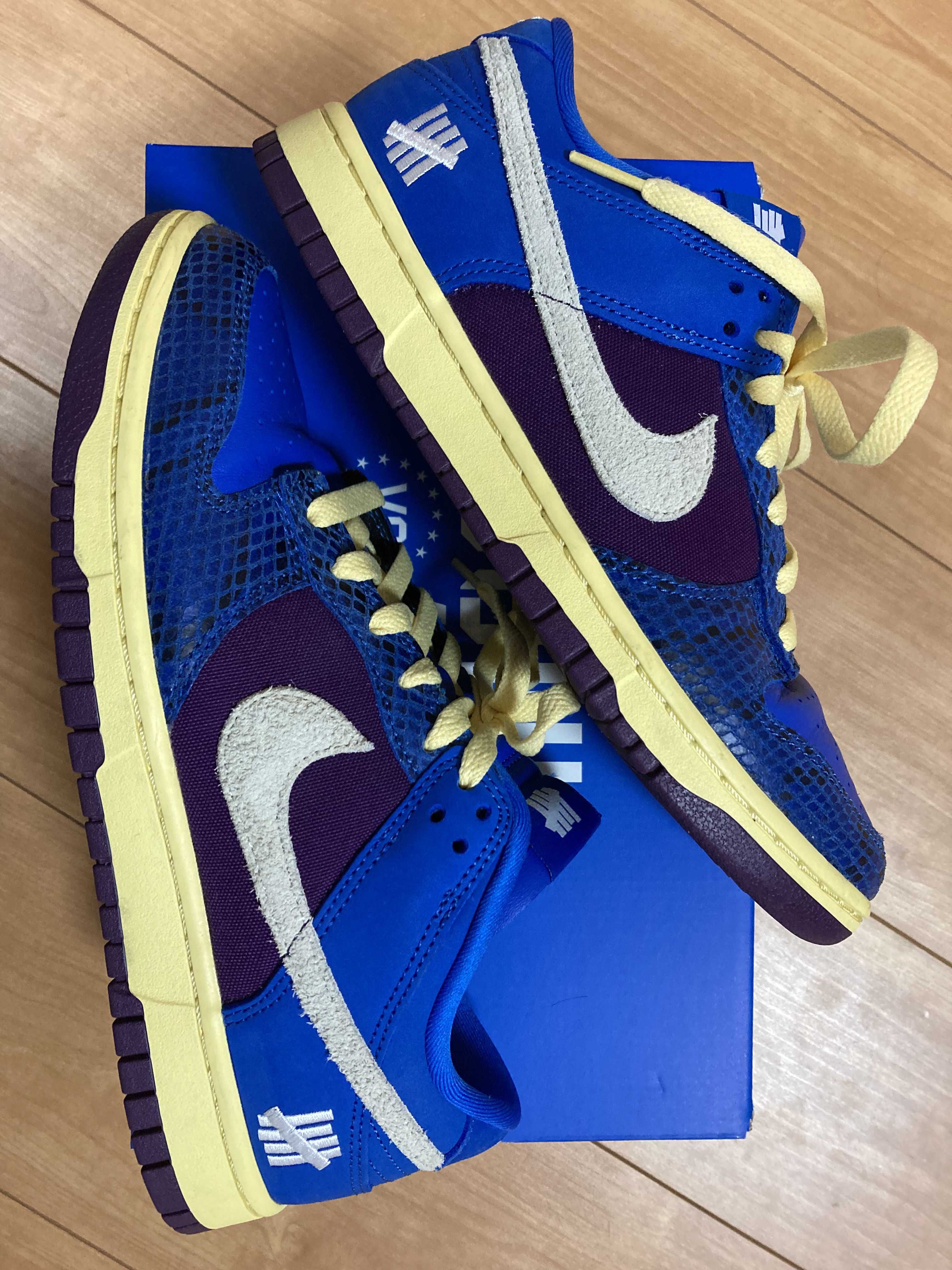 UNDEFEATED × Nike Dunk Low SP "Royal"