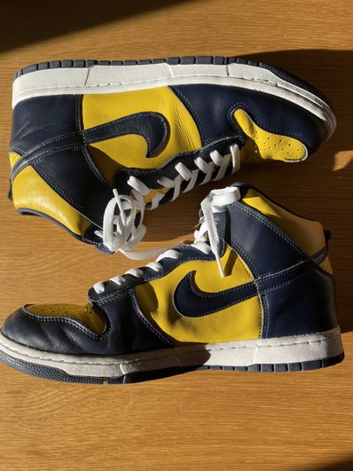 Nike Dunk High "Michigan"