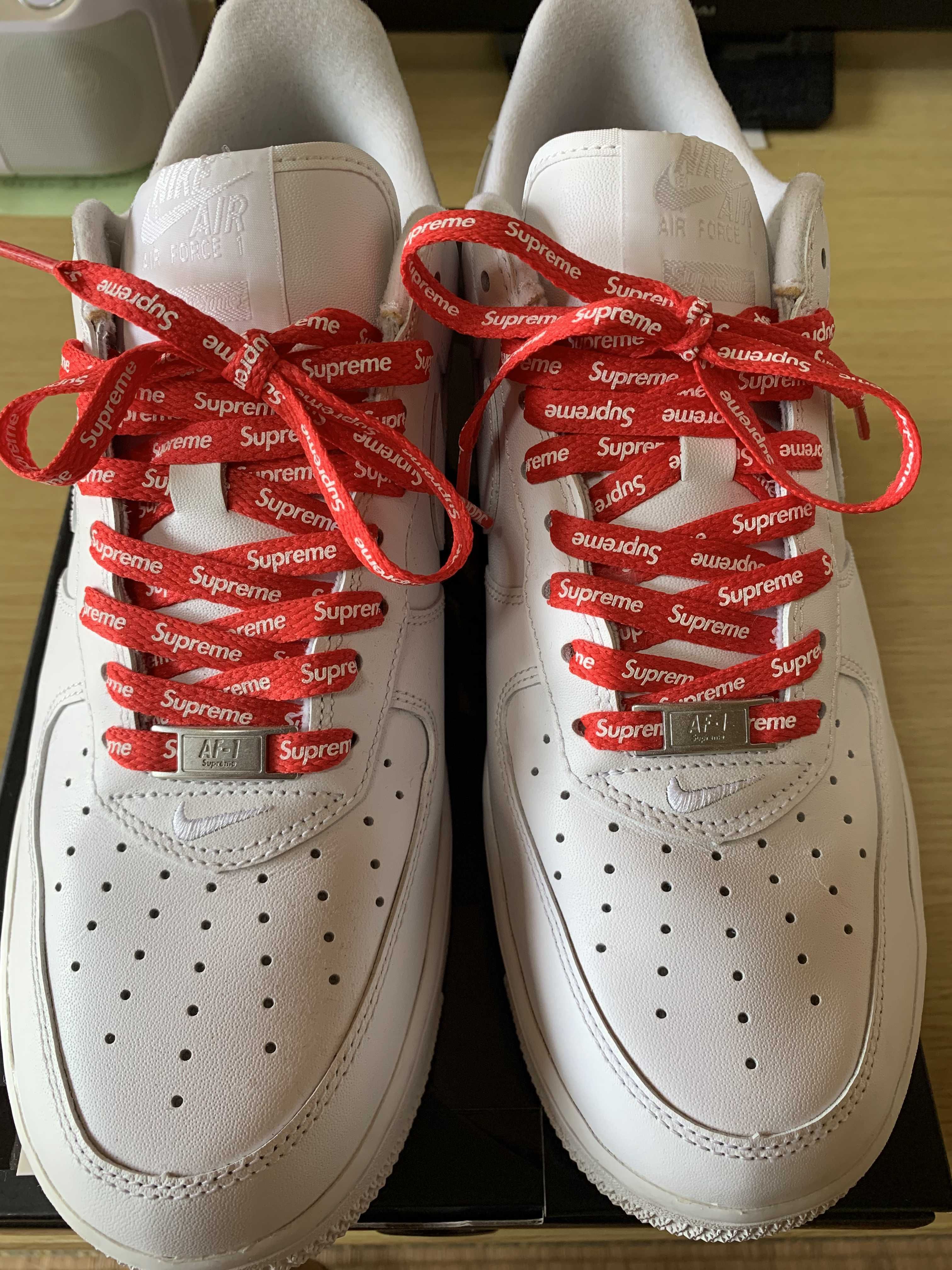 Supreme × Nike Air Force 1 Low "White"