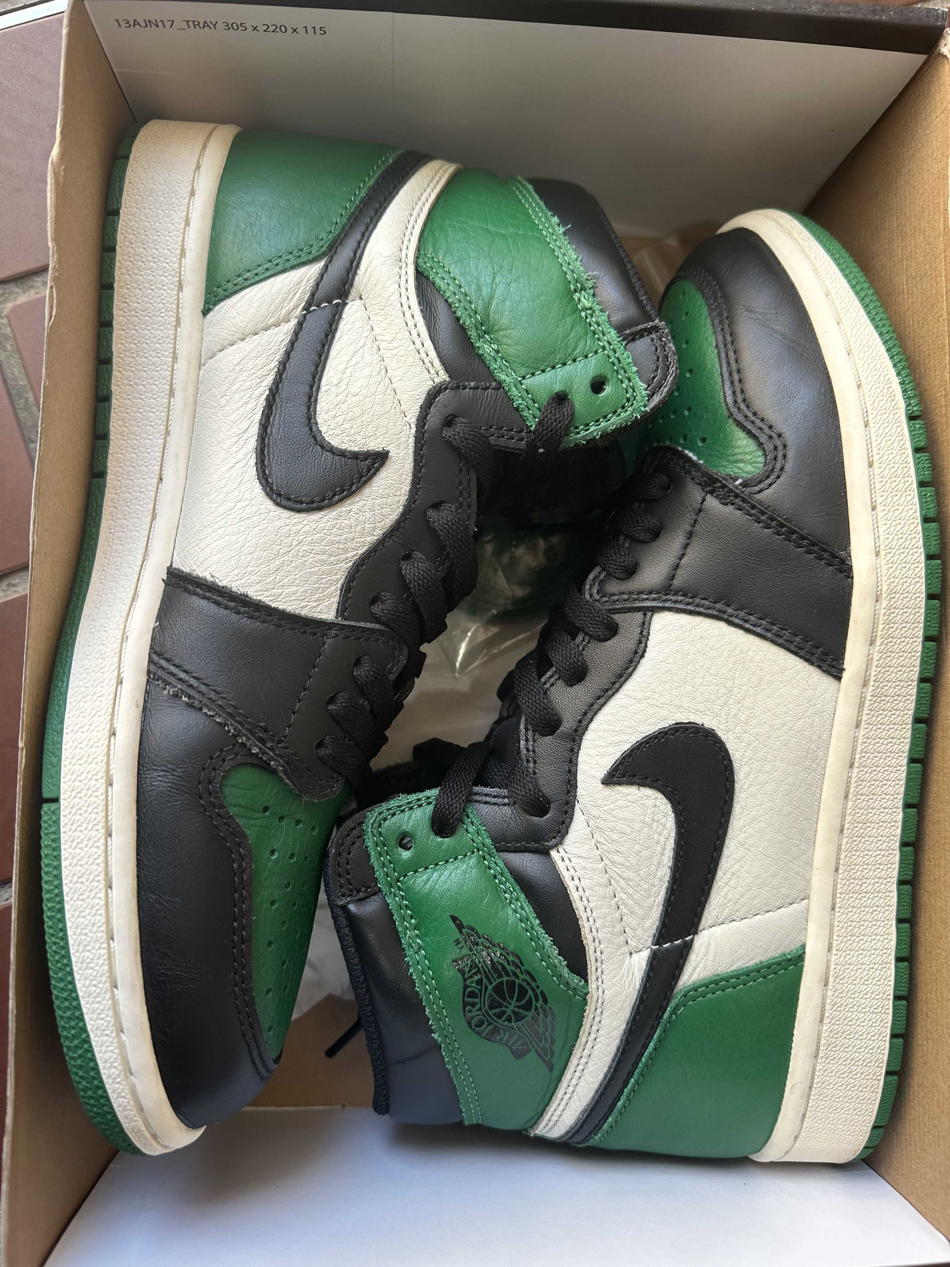 Nike Air Jordan 1 Retro High OG "Pine Green"(2018)