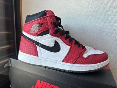 Spiderman × Nike Air Jordan 1 Origin Story "Gym Red/White/Photo Blue/Black"