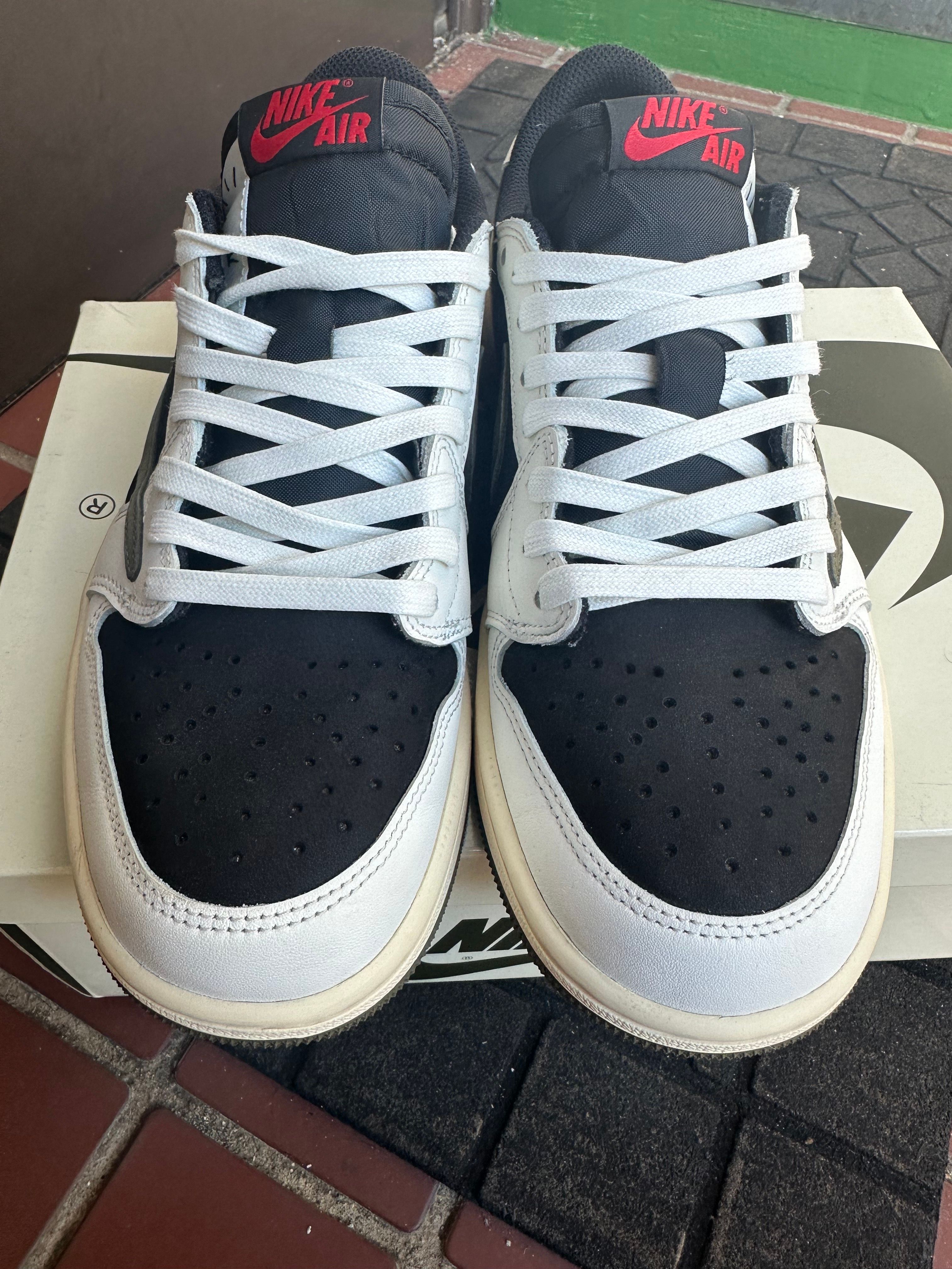 Travis Scott × Nike Women's Air Jordan 1 Low OG "Medium Olive"