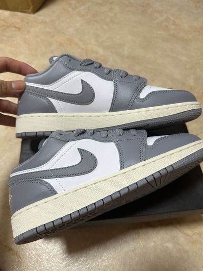 Nike GS Air Jordan 1 Low "Vintage Grey"