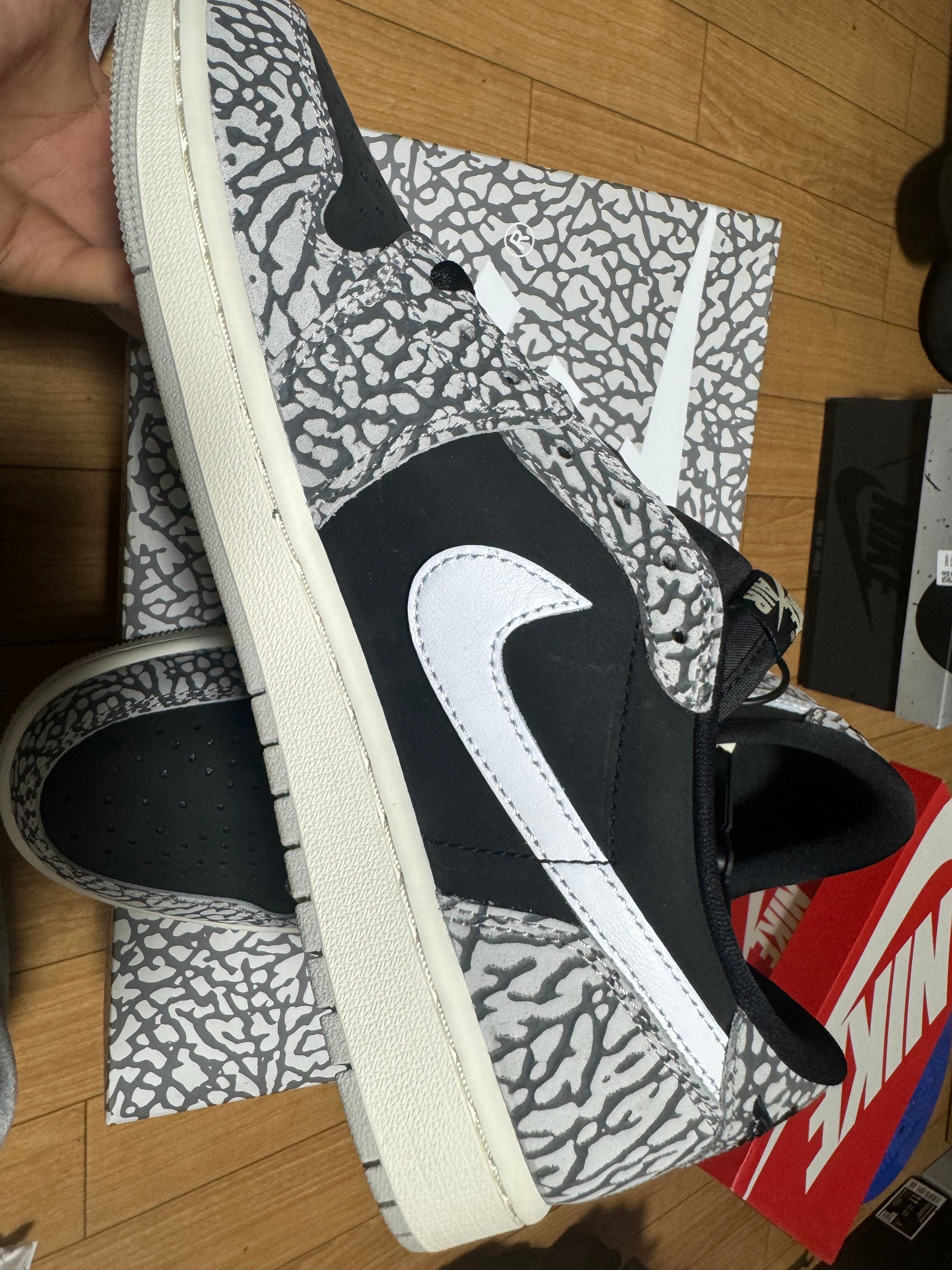 Nike Air Jordan 1 Retro Low OG "Black Cement"
