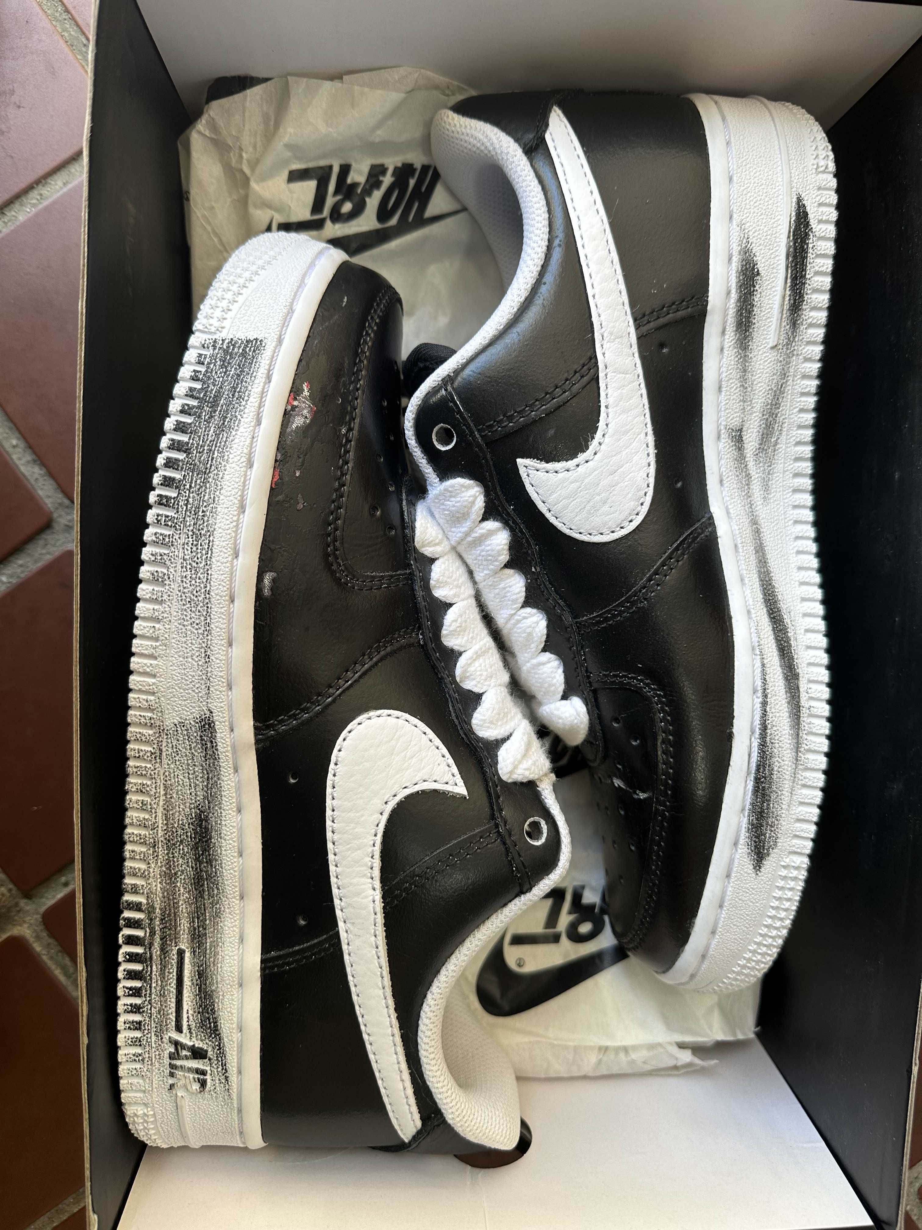 PEACEMINUSONE × Nike Air Force 1 Low Para Noise "Black" / G-DRAGON