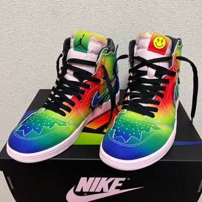J Balvin × Nike Air Jordan 1 High OG "Rainbow"