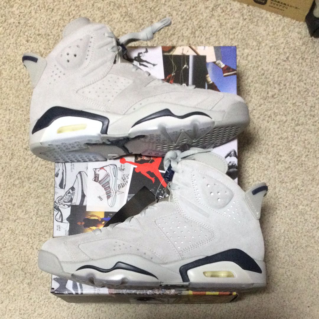 Nike Air Jordan 6 "Magnet and College Navy"