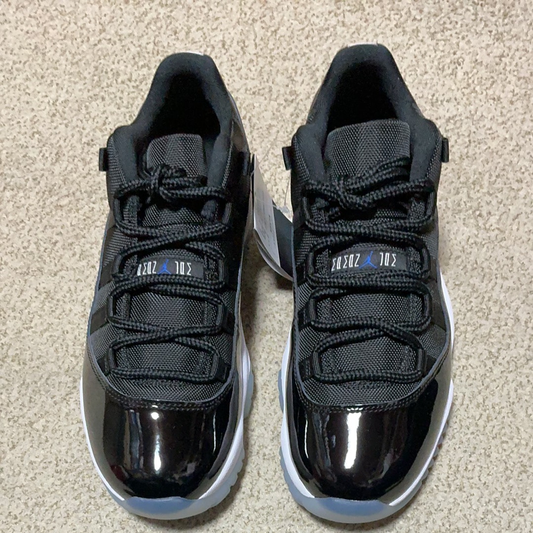Nike Air Jordan 11 Retro Low "Black and Varsity Royal/Space Jam"