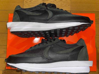 sacai × Nike LDV Waffle "Triple Black"