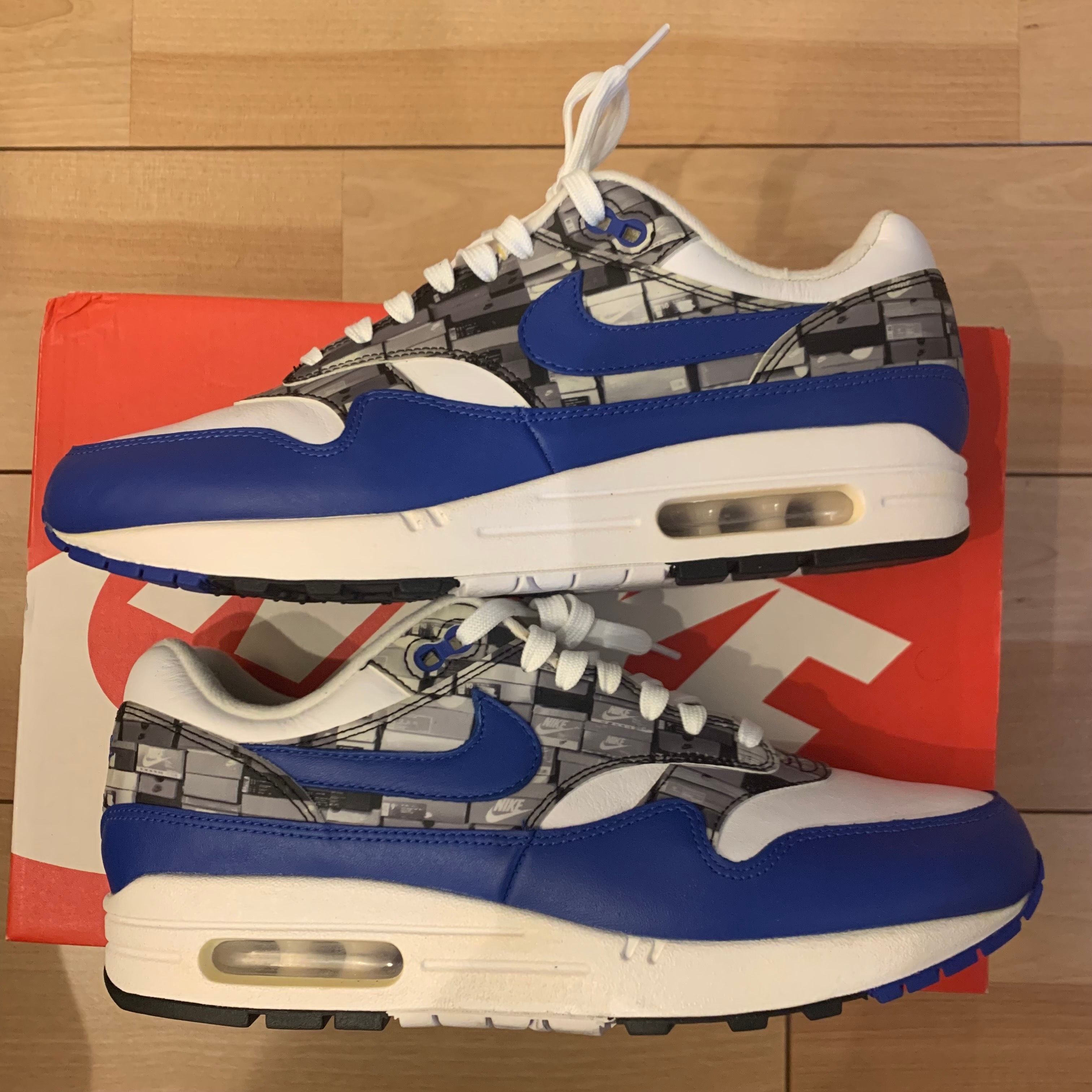 atmos × Nike Air Max 1 Blue "We Love Nike"