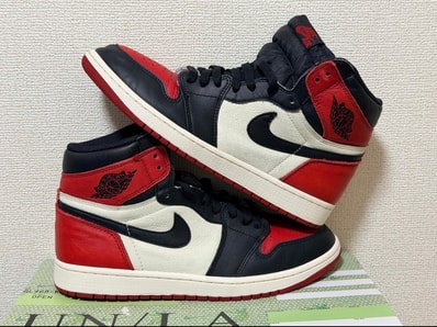 Nike Air Jordan 1 Retro High OG "Bred Toe"