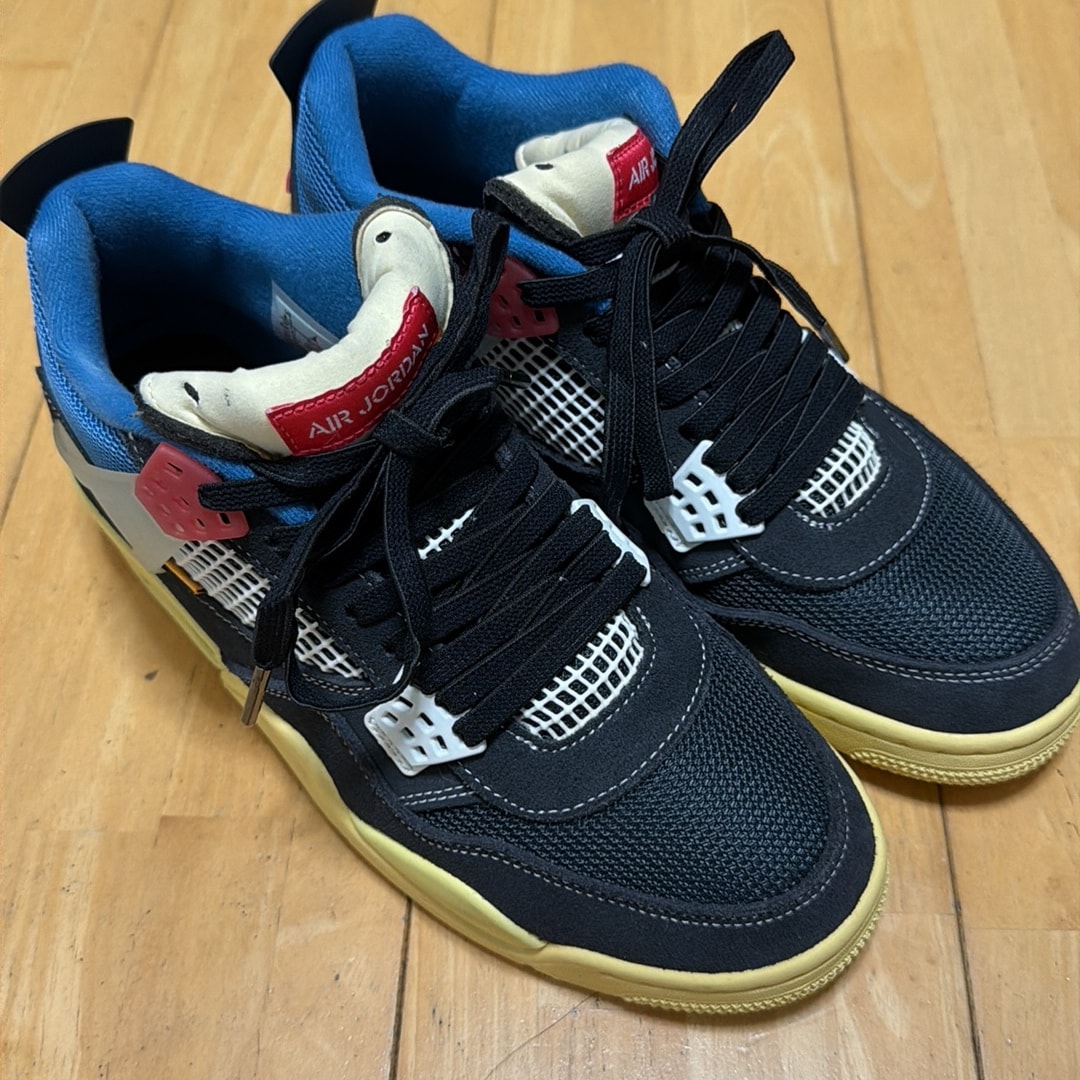 UNION × Nike Air Jordan 4 "Off Noir"