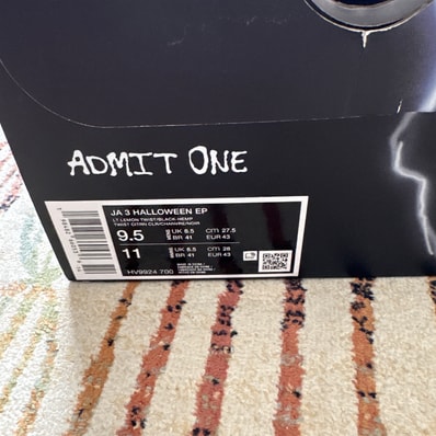Nike Ja 3 "Spooky Season" (HV9924-700/HV9923-700)