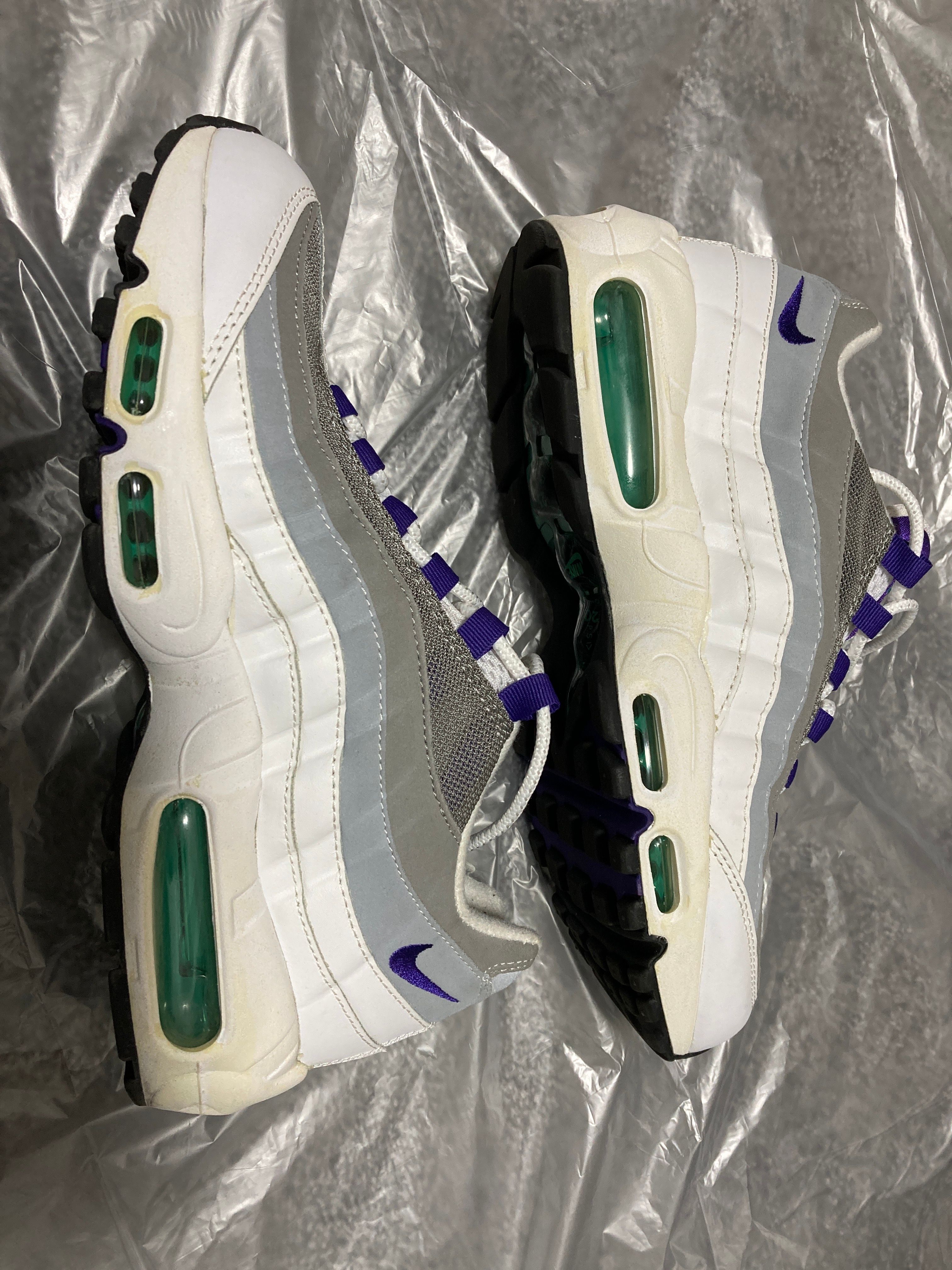 Nike Women's Air Max 95 "White/Court Purple/Emerald Green" (2015)