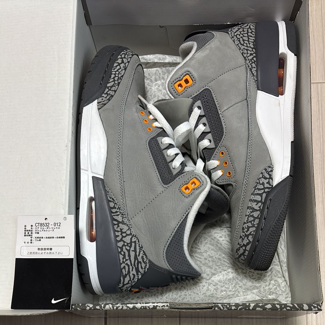 Nike Air Jordan 3 "Cool Grey"   