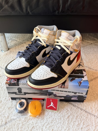 UNION × Nike Air Jordan 1 Retro High OG NRG "Varsity Red/Wolf Grey"