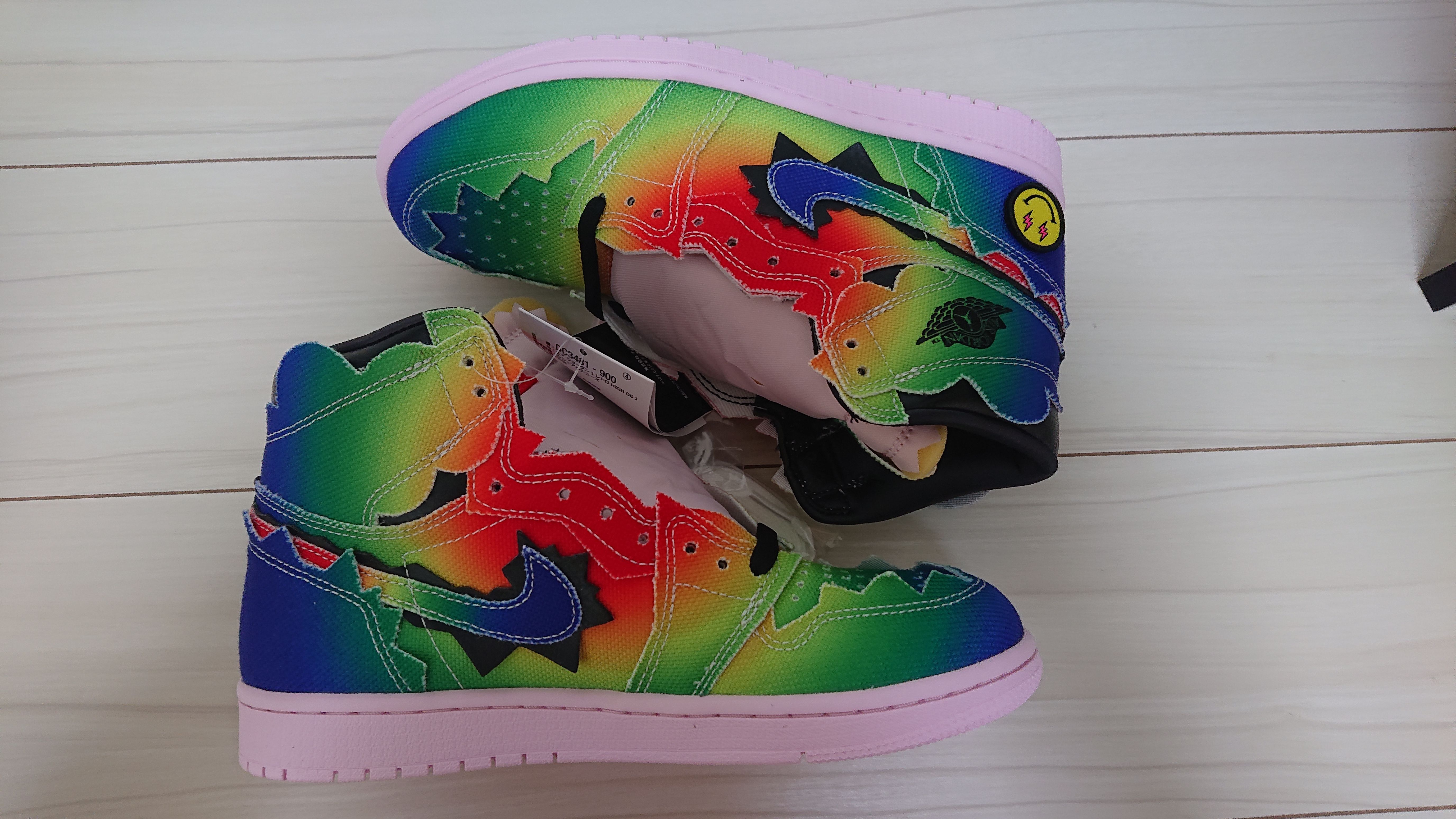 J Balvin × Nike Air Jordan 1 High OG "Rainbow"