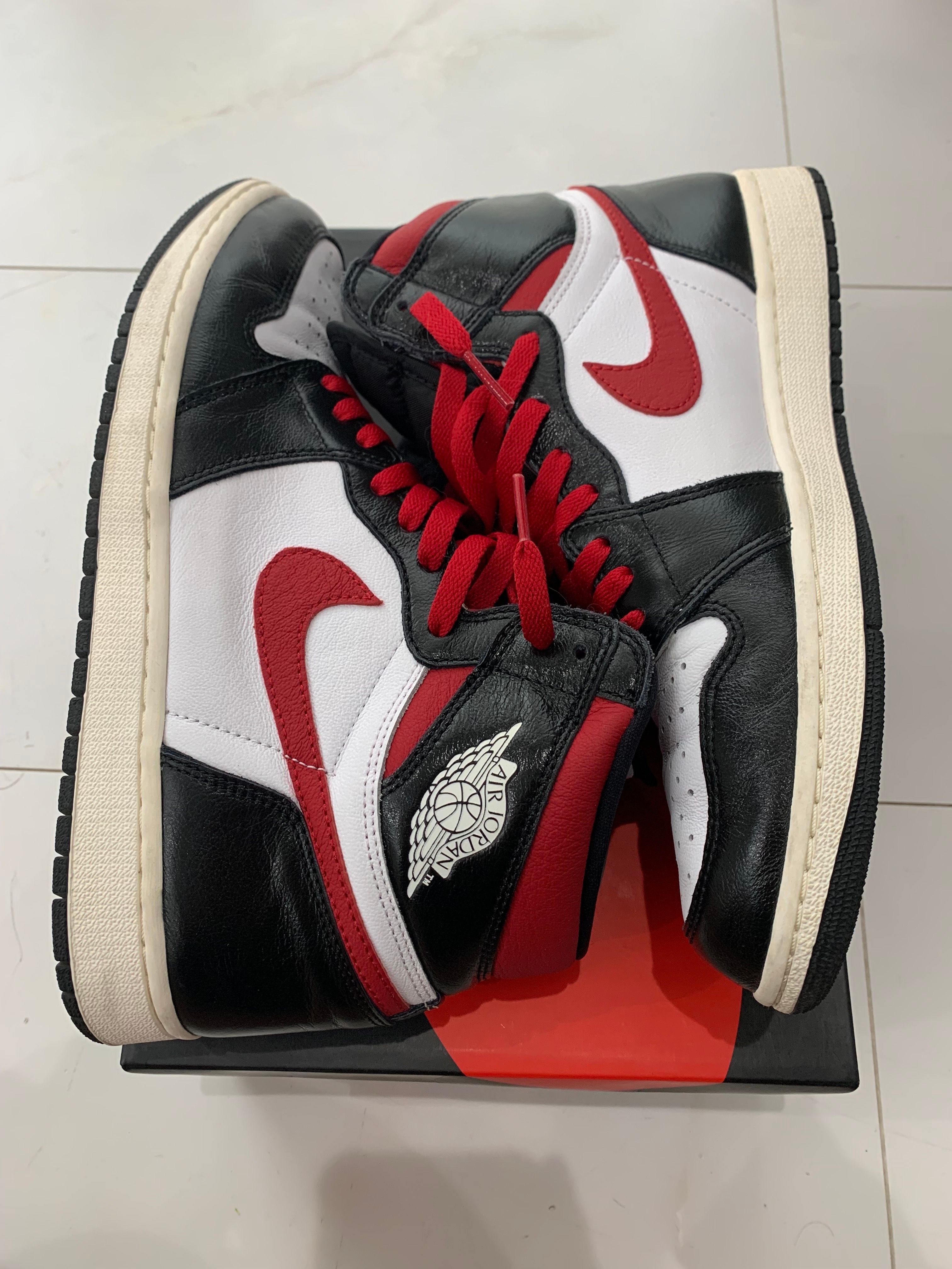Nike Air Jordan 1 Retro High "Black/White/Sail/Gym Red"