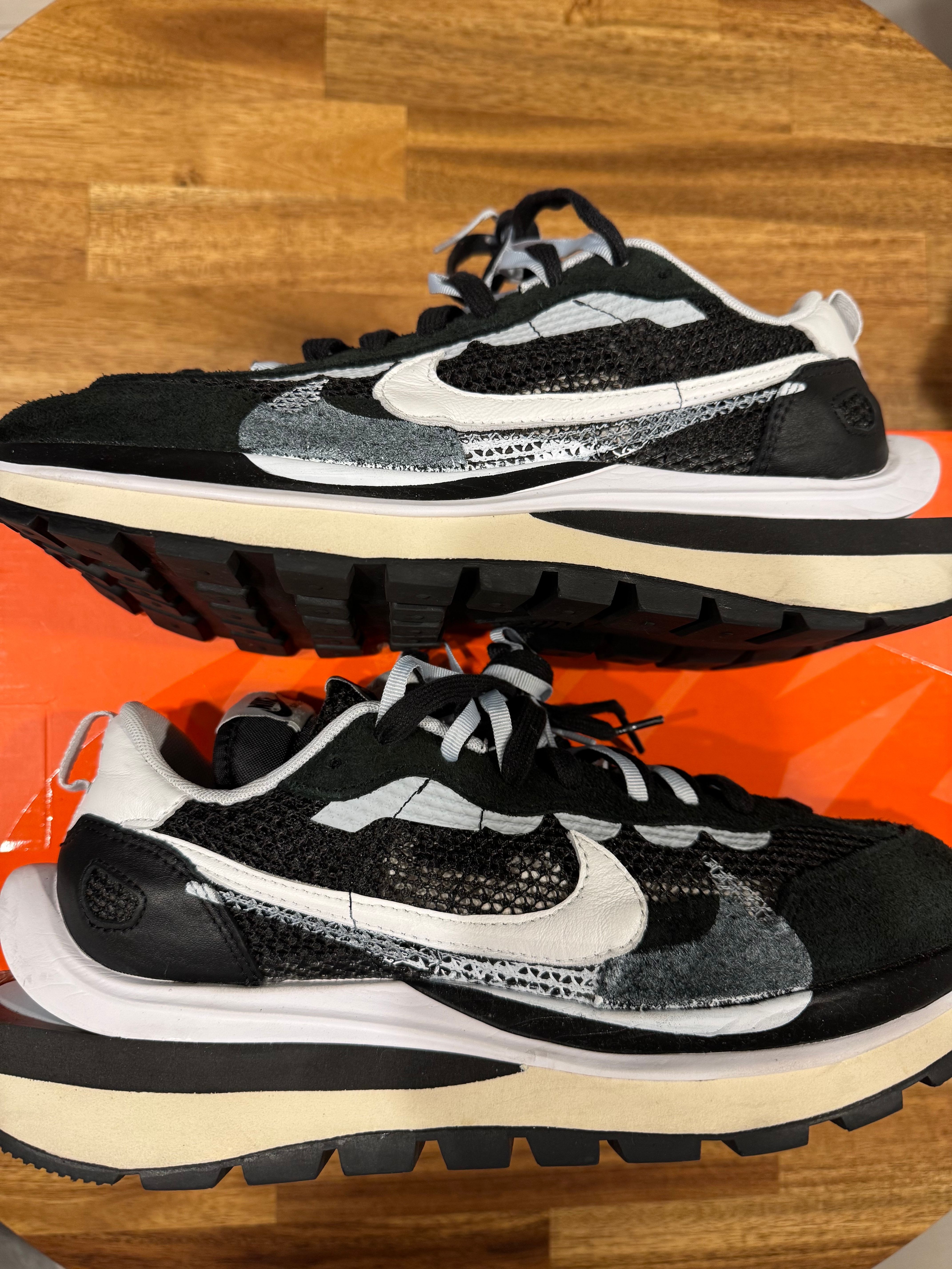 sacai × Nike Vapor Waffle "Black and White"