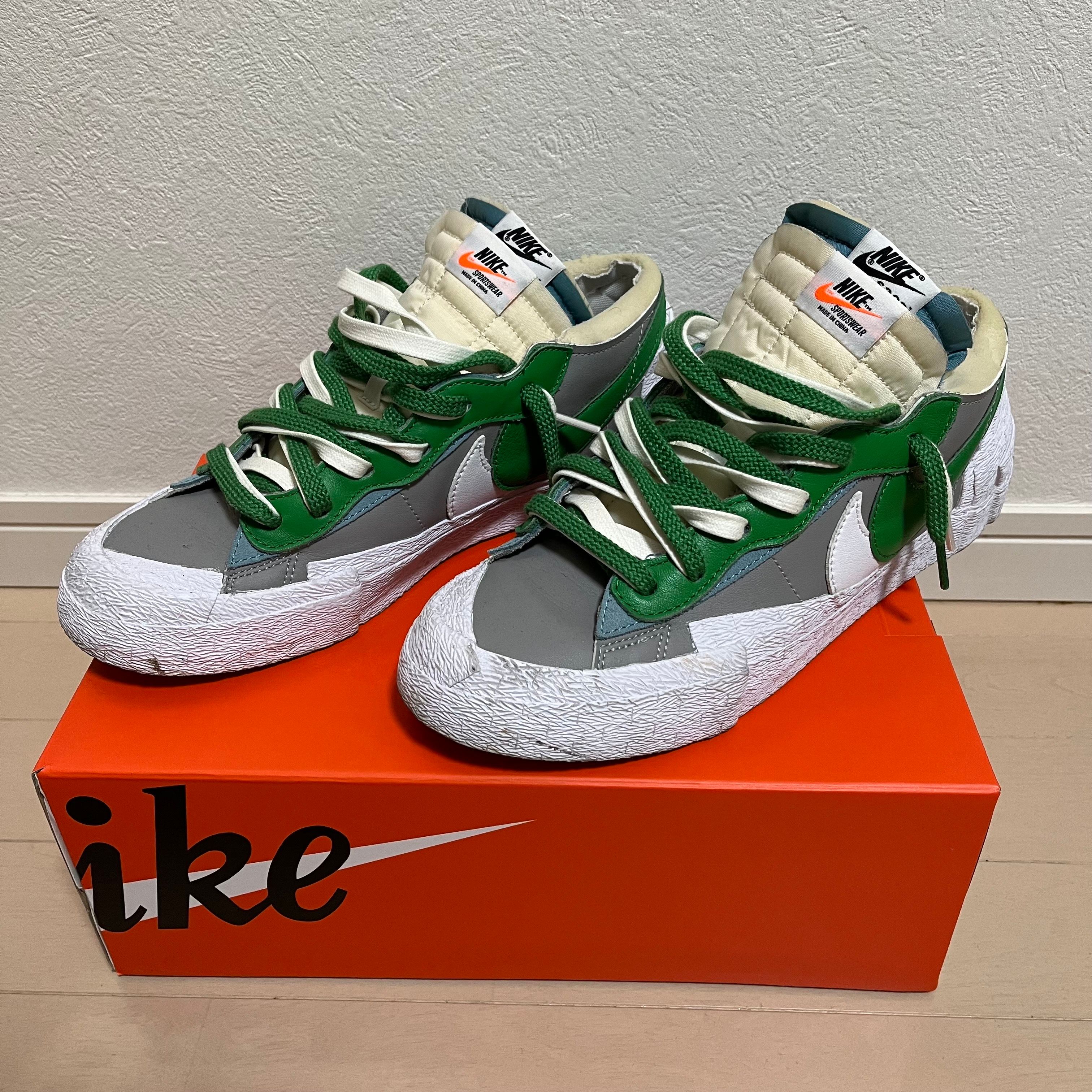 sacai × Nike Blazer Low "Classic Green"