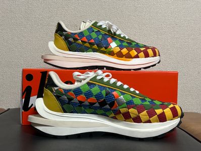 Jean-Paul Gaultier × sacai × Nike Air Woven VaporWaffle "Green Gusto"