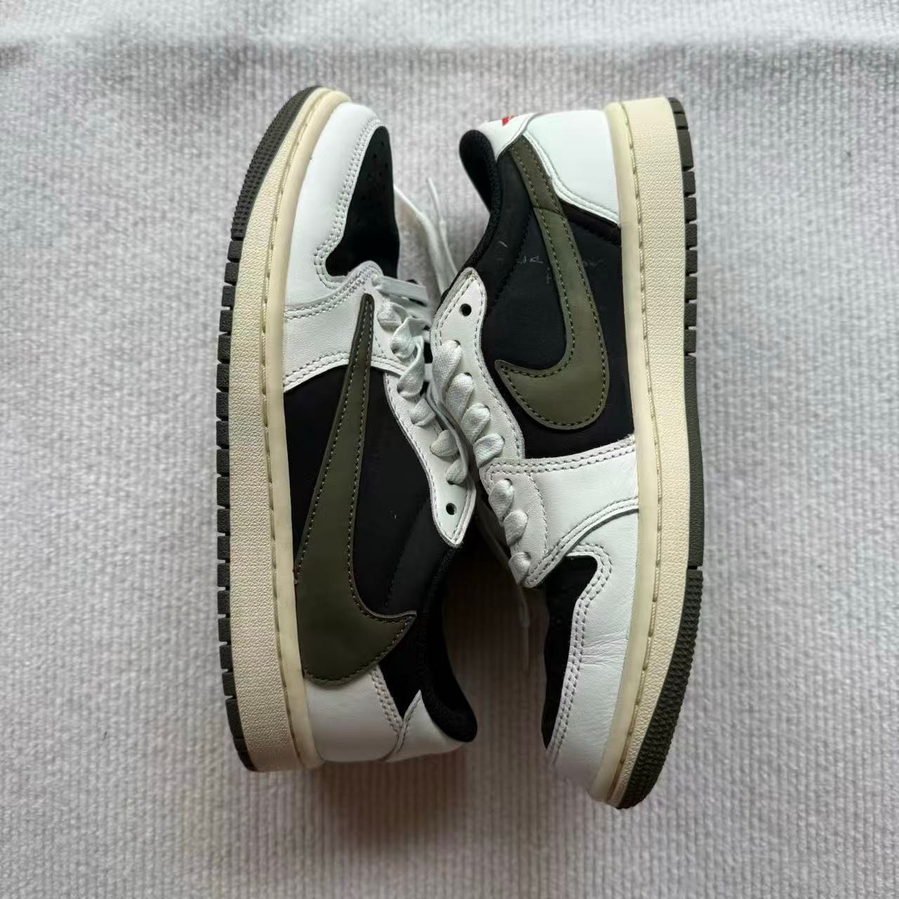 Travis Scott × Nike Women's Air Jordan 1 Low OG "Medium Olive"