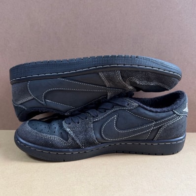 Travis Scott × Nike Air Jordan 1 Low OG SP "Black Phantom"