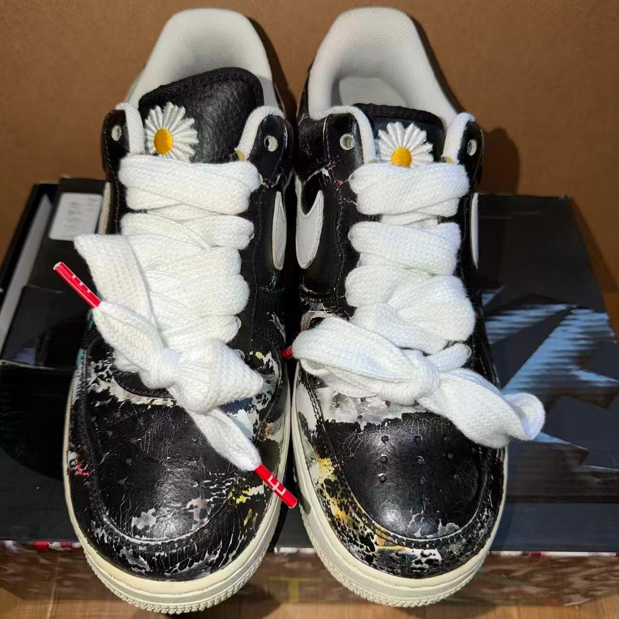 PEACEMINUSONE × Nike Air Force 1 Low Para Noise "Black" / G-DRAGON