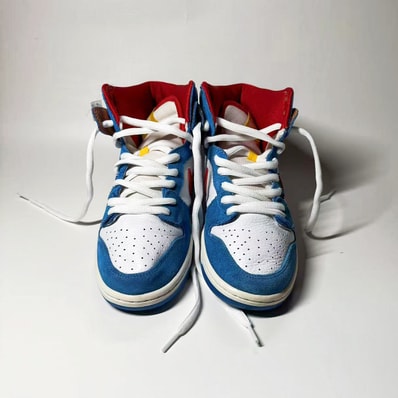 Nike SB Dunk High "Doraemon"