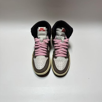 Travis Scott × Nike Air Jordan 1 Retro High OG TS SP "Sail/Dark Mocha"