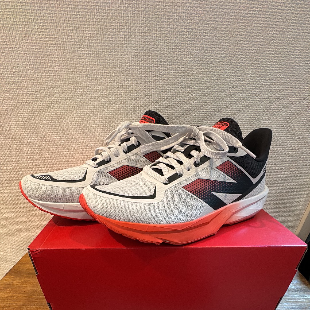 New Balance Women's DynaSoft Flash V7 "White/Red"