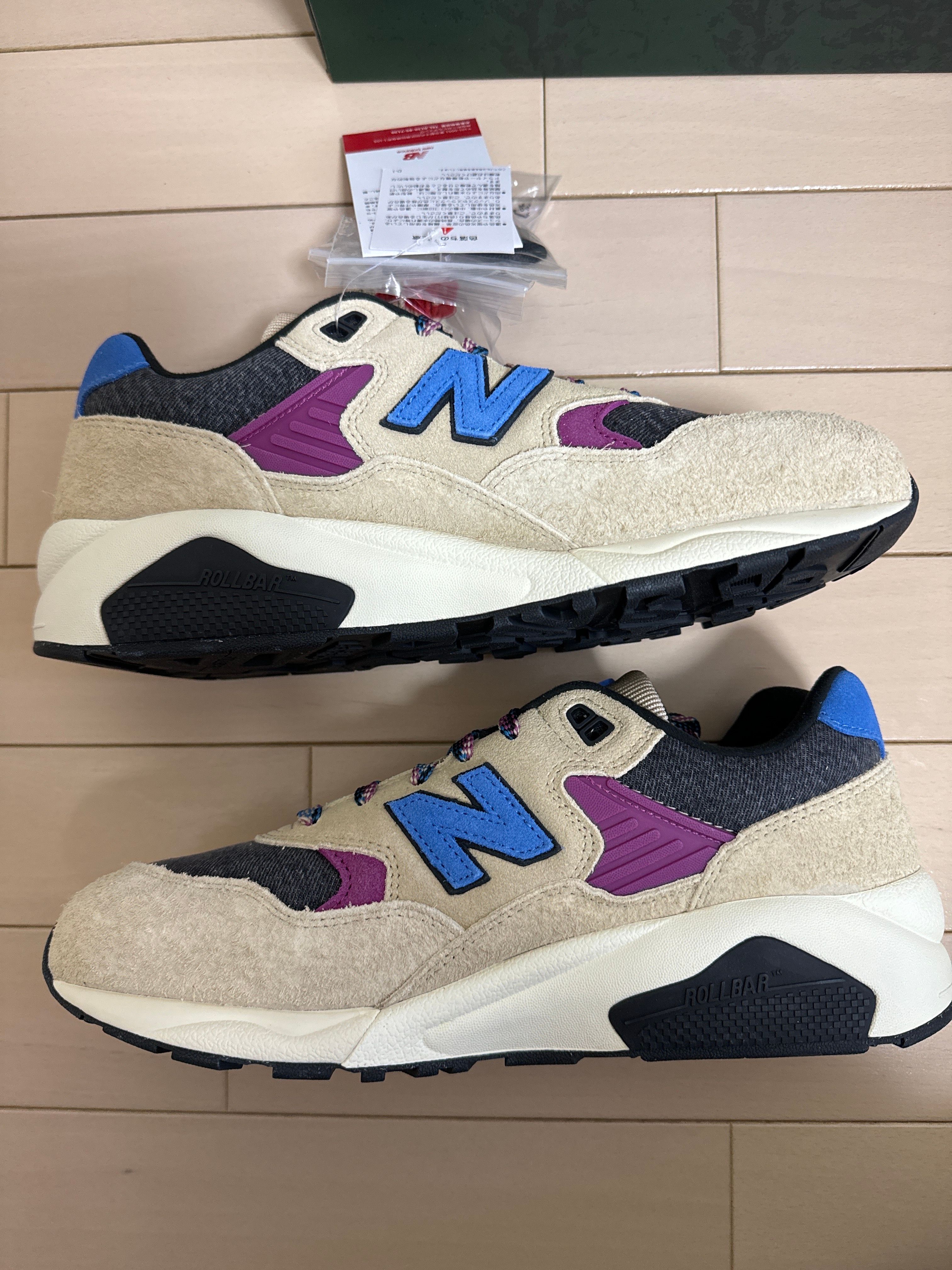 Levi's × New Balance 580 "Beige/Grey/Blue"